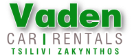 Vaden Car Rental Tsilivi Zakynthos